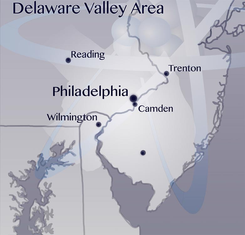 Delaware Valley area